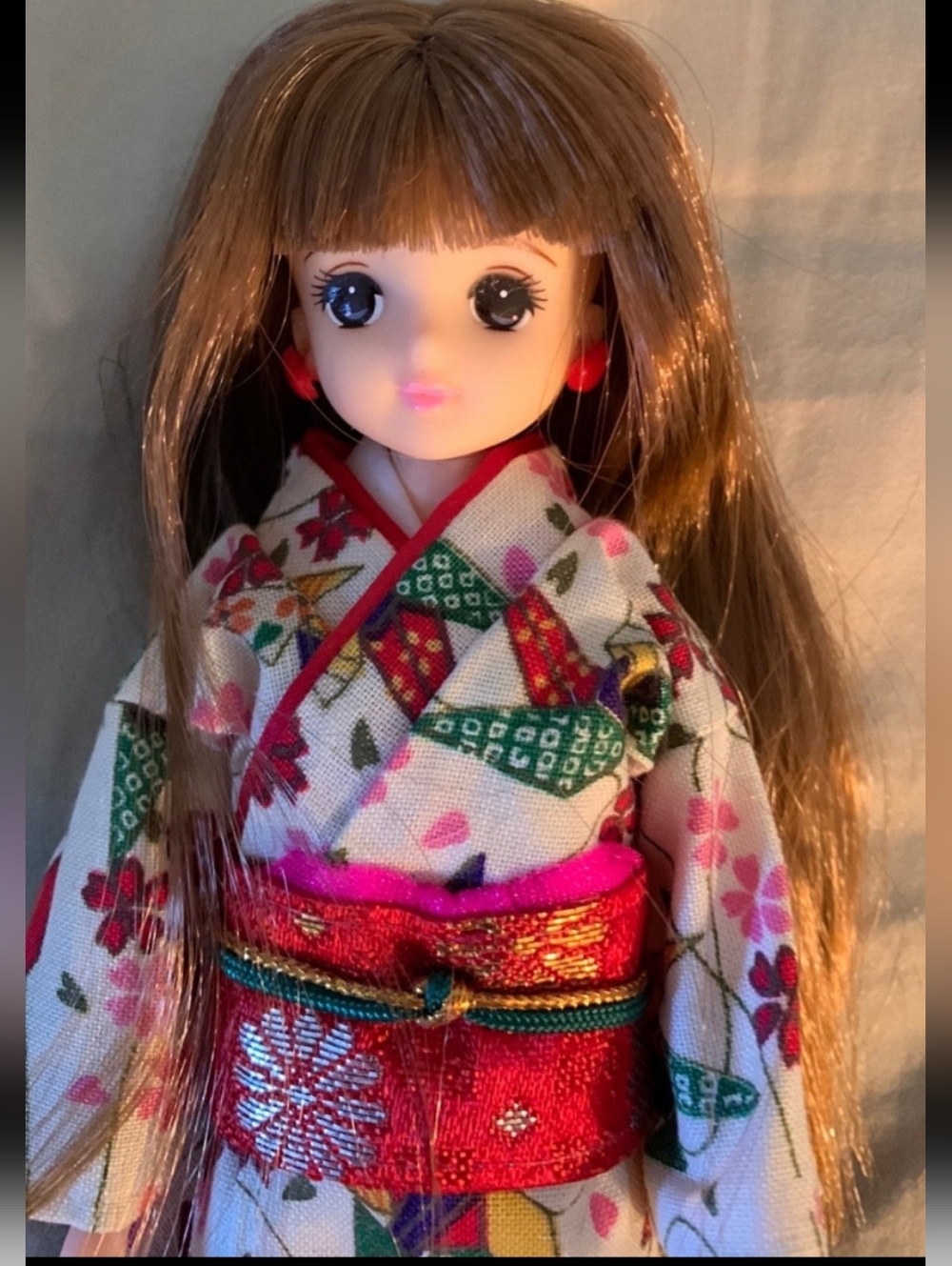 Kimono Licca-Chan Doll - RARE - Picture 5 of 9